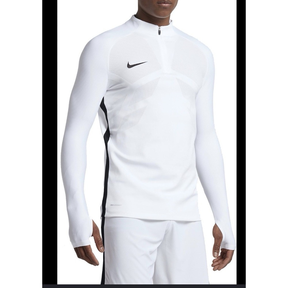 Men's Nike Aeroswift Strike Drill Top, White Large